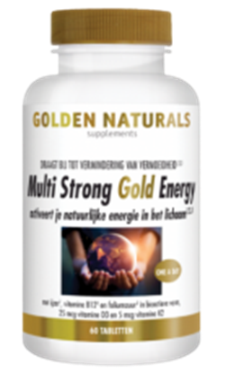 GOLDEN NATURALS MULTI STRONG GOLD ENERGY 60 TABL